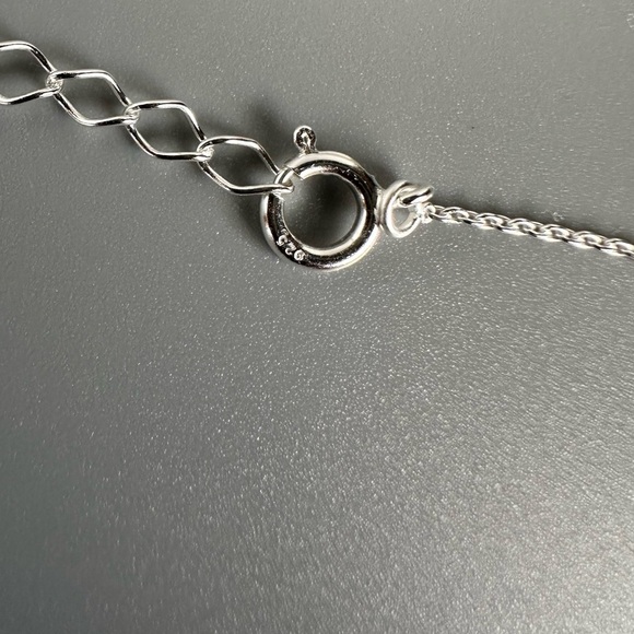 Sterling Silver Adjustable Ball Bead Lightning Bolt Anklet - Picture 8 of 10